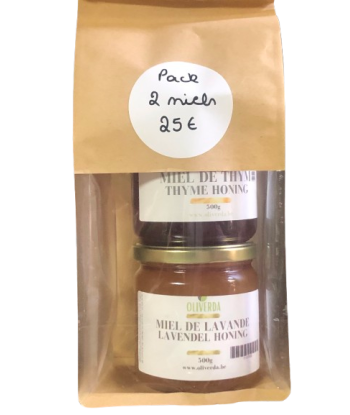 Pack 2 Miels – 500 g au...