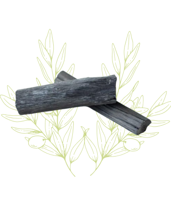 Charbon végétal actif (bâtons)