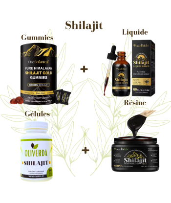 Pack "Shilajit 4 Formes" –...