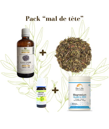 Pack "mal de tête" - Oliverda